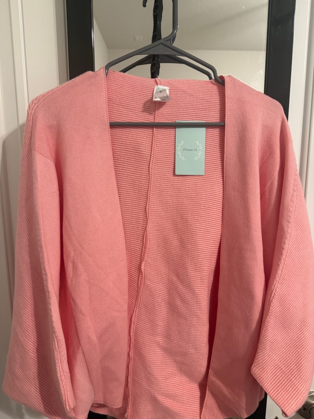 NWT Pink Lightweight Cardigan | Soft Girl Aesthetic Cozy One Size